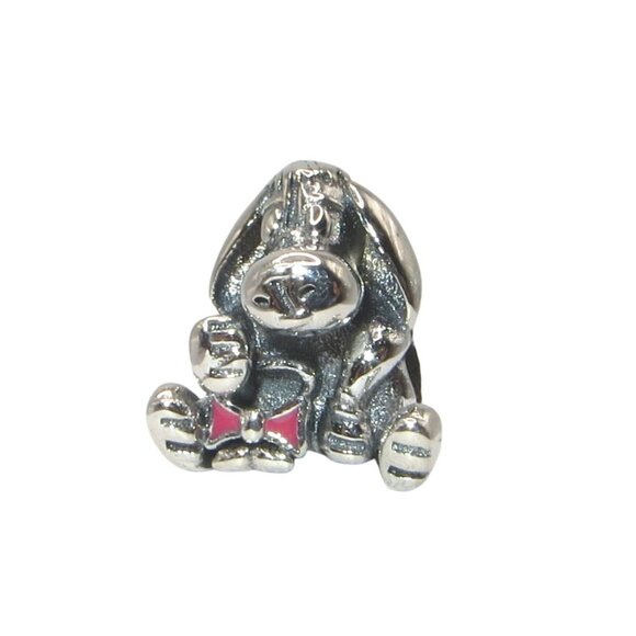 Pandora Disney Winnie the Pooh Eeyore Enamel & SS .925 Charm 791567EN80 - Picture 1 of 7